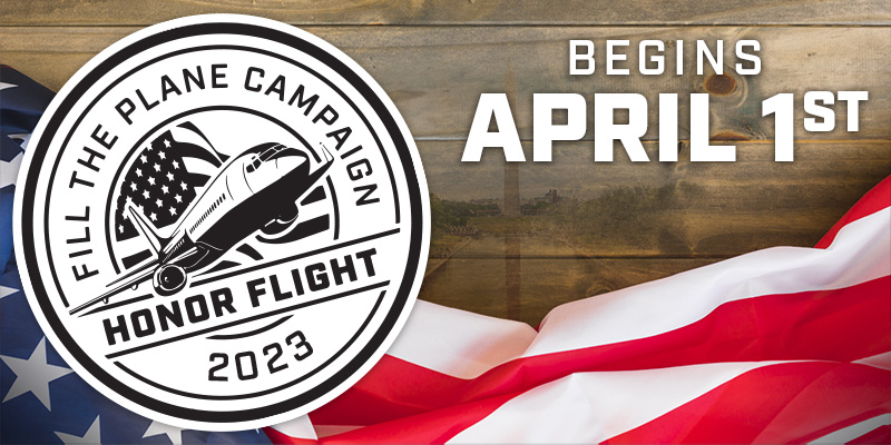 Honor Flight Fill the Plane Campaign